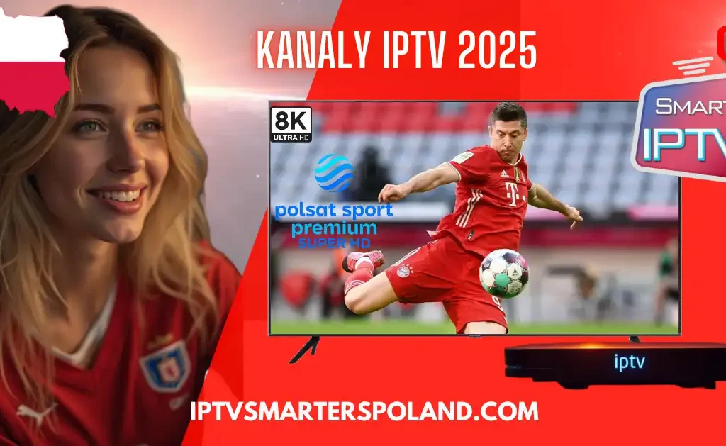 Kanały IPTV 2025 – Polska IPTV, transmisje sportowe w 8K Ultra HD, Polsat Sport Premium, Smart IPTV